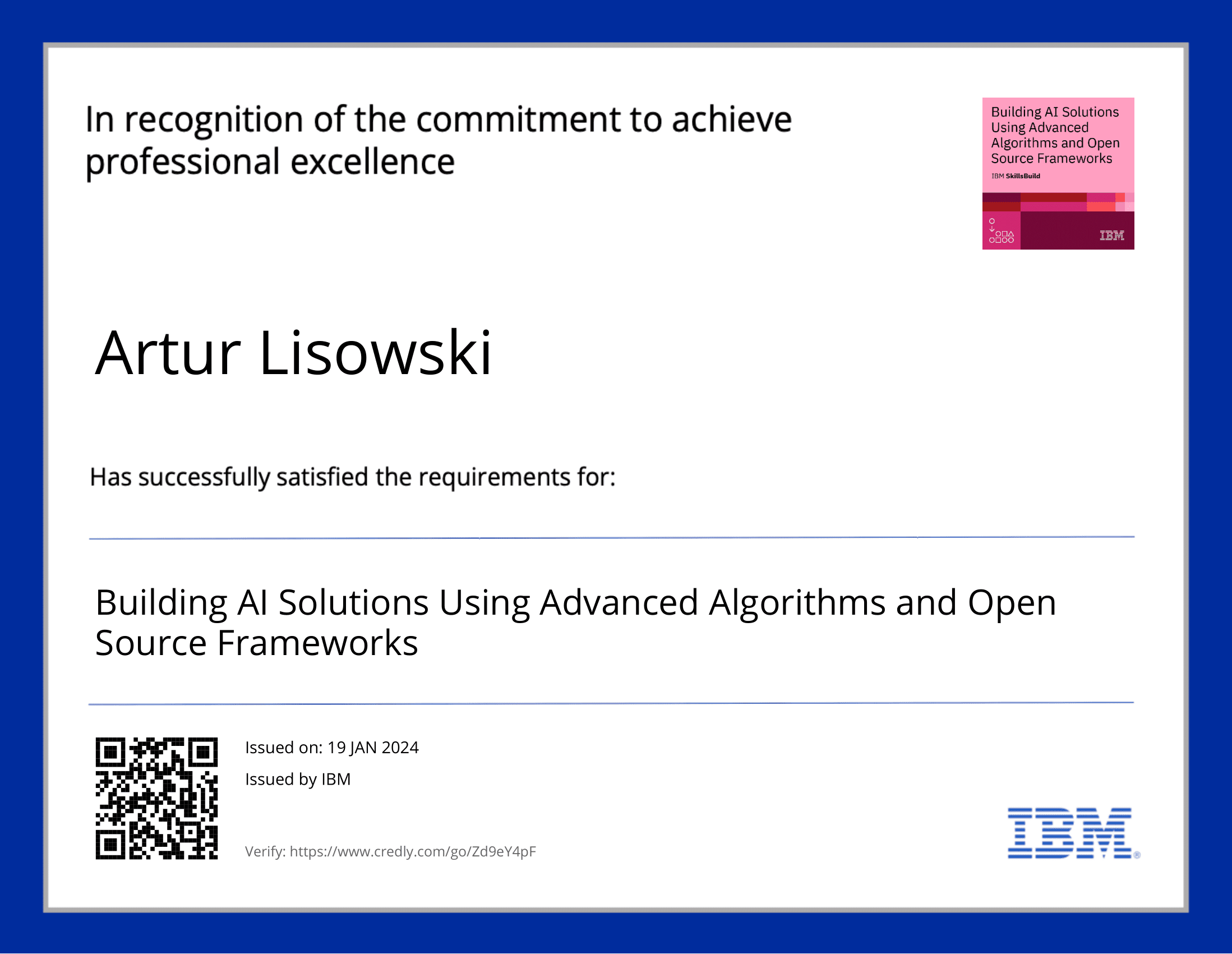 Building AI Solutions Using Advanced Algorithms and Open Source Frameworks